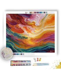BALANCED WARM - Paint by Numbers Full Kit