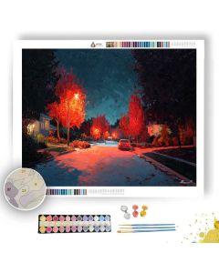 BLOOMING GLOWING - Paint by Numbers Full Kit