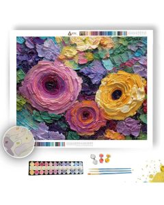 BLOOMING HELD - Paint by Numbers Full Kit