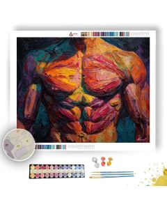 BRIGHT HIDDEN - Paint by Numbers Full Kit