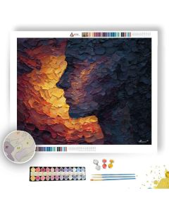 GLOWING PASSING - Paint by Numbers Full Kit