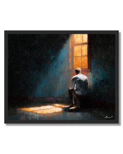 HELD LIGHT - FRAMED