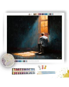 HELD LIGHT - Paint by Numbers Full Kit