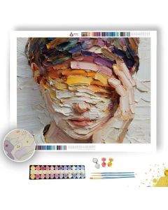 HELD SUSPENDED - Paint by Numbers Full Kit