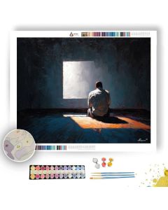 SILENT SUSPENDED - Paint by Numbers Full Kit