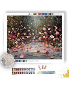 VEILED BLOOMING - Paint by Numbers Full Kit