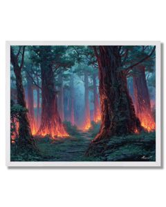 CINDERROOT FOREST - FRAMED