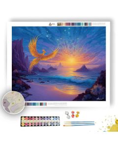AURAWING PHOENIX COASTLINE - Paint by Numbers Full Kit