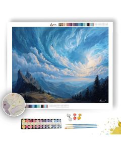 SKYBREATH WIND RIDGE - Paint by Numbers Full Kit