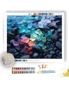 GROUNDED CALM FIELD - Paint by Numbers Full Kit