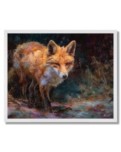 BRIGHT MUTED PRESENCE - FRAMED