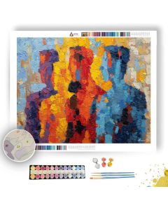 HIDDEN COLOR - Paint by Numbers Full Kit