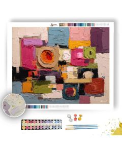 WARM SCENE - Paint by Numbers Full Kit