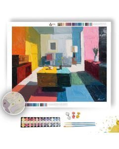 FOCUSED SURFACE - Paint by Numbers Full Kit