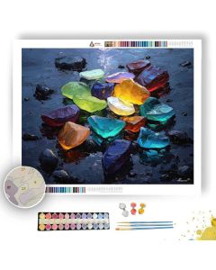 QUIET WARM PRESENCE - Paint by Numbers Full Kit