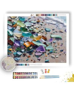FLOWING COLOR - Paint by Numbers Full Kit