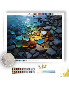 MUTED FOCUSED RHYTHM - Paint by Numbers Full Kit
