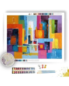 CALM VIVID SCENE - Paint by Numbers Full Kit