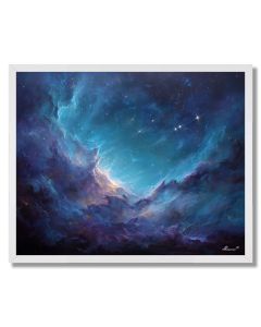 CELESTIALTIDE NEBULA - FRAMED