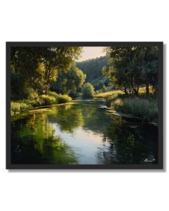 DUSKFLOW RIVERBEND - FRAMED