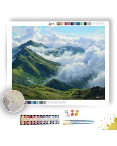 CLOUDTHREAD RIDGELINE - Paint by Numbers Full Kit