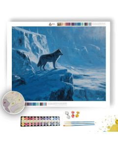 FROSTBOUND WOLF RIDGE - Paint by Numbers Full Kit