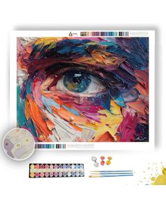 BRIGHT STILL MOMENT - Paint by Numbers Full Kit