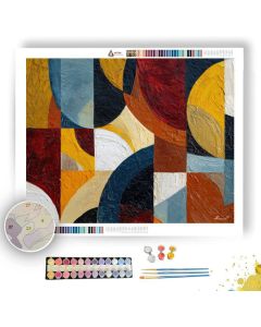HIDDEN OUTLINE - Paint by Numbers Full Kit