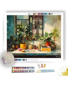 FOCUSED MOMENT - Paint by Numbers Full Kit