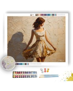 FLOWING FIGURE - Paint by Numbers Full Kit