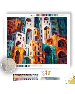 FLOWING BOLD GESTURE - Paint by Numbers Full Kit