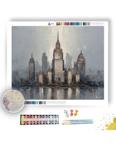 MUTED FORM - Paint by Numbers Full Kit