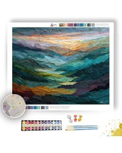 DRIFTING FIELD - Paint by Numbers Full Kit