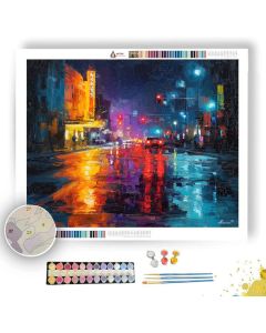 BRIGHT GROUNDED FRAME - Paint by Numbers Full Kit