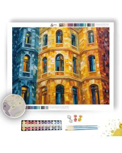FLOWING SOFT FRAME - Paint by Numbers Full Kit