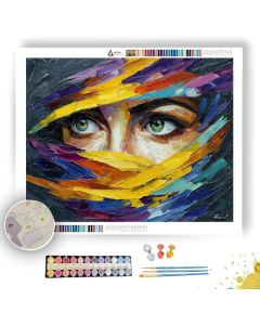 DRIFTING COMPOSITION - Paint by Numbers Full Kit
