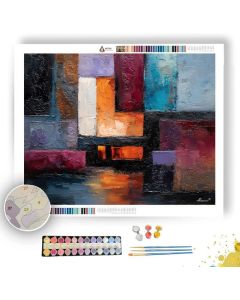 MOODY OPEN DEPTH - Paint by Numbers Full Kit