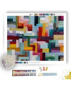 QUIET SILENT SILENCE - Paint by Numbers Full Kit