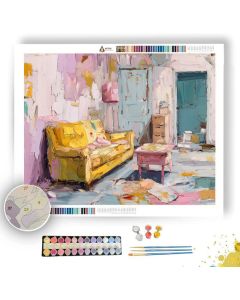 BROKEN SOFT PATTERN - Paint by Numbers Full Kit