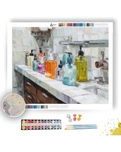 SILENT SHARP SURFACE - Paint by Numbers Full Kit
