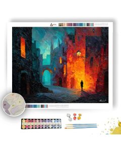 TWISTED SURFACE - Paint by Numbers Full Kit