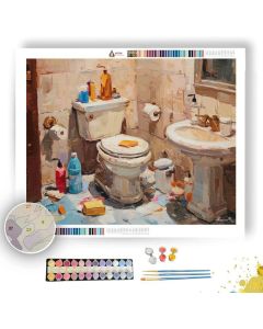TENSE TRACE - Paint by Numbers Full Kit