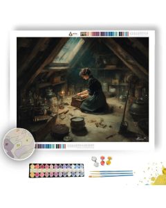 ATTIC SPELLKEEPER - Paint by Numbers Full Kit