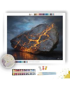 FLAMEVEIN CRYSTAL RIDGE - Paint by Numbers Full Kit