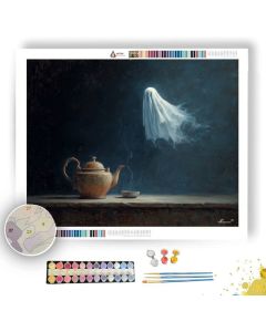 TEAPOT WHISPER GHOST - Paint by Numbers Full Kit