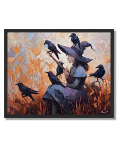 BIRDCALLING WITCH - FRAMED