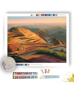 ASHBLOOM TERRACES - Paint by Numbers Full Kit