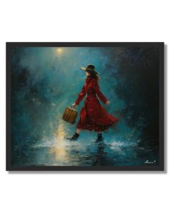 RAINCOAT SPELLCASTER - FRAMED