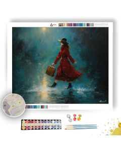 RAINCOAT SPELLCASTER - Paint by Numbers Full Kit