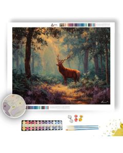 EMBERHART STAG CLEARING - Paint by Numbers Full Kit